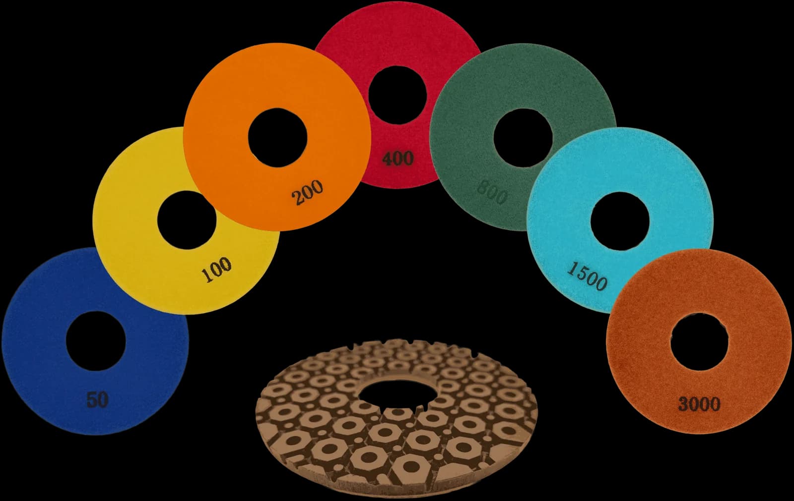 In Line Wet Polishing Pads