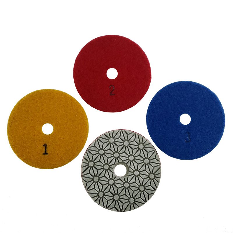 M5 3 Step Polishing Pads