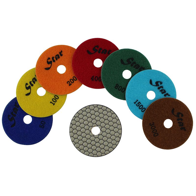 Star Dry Polishing Pad