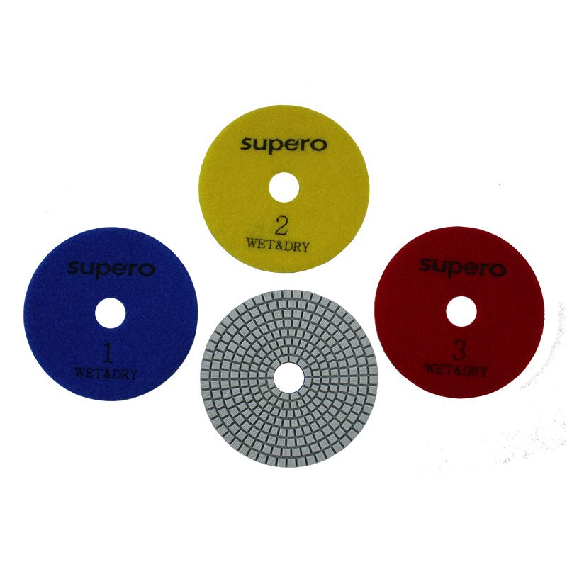 Supero 3 Step Polishing Pads